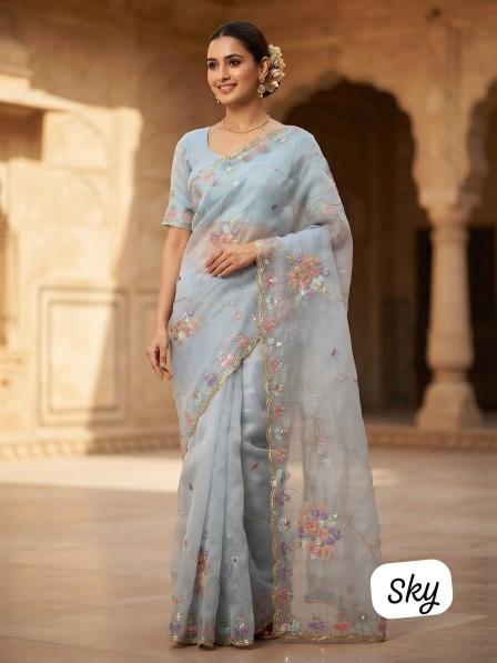 Vinayak lightweight chiffon bulk saree purchase